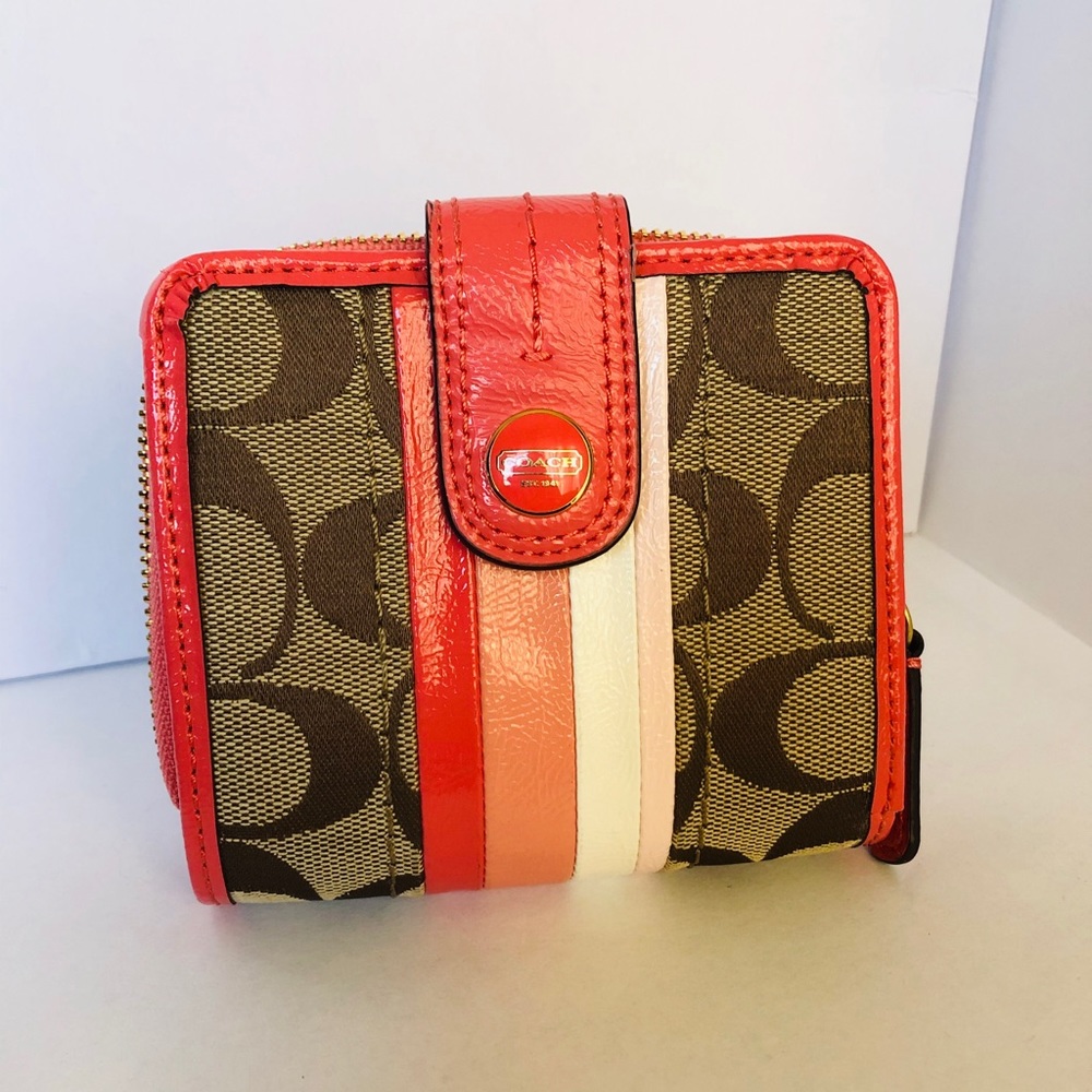 COACH leather wallet